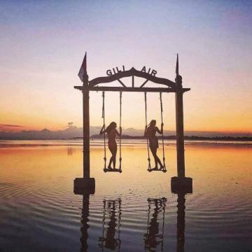 غيلي آير Gili Maya Cottages المظهر الخارجي الصورة